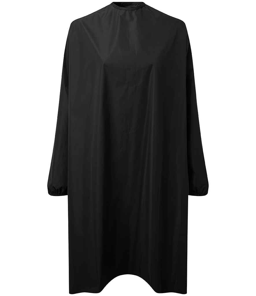 Premier Waterproof Long Sleeve Salon Gown | Black