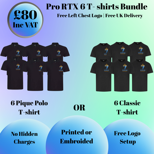 6 T shirt Bundle