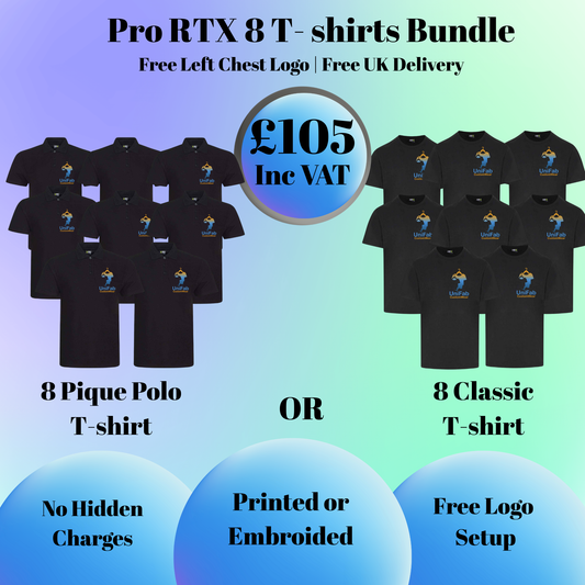 8 T shirt Bundle