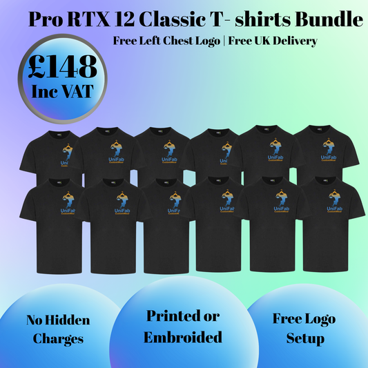 PRO RTX 12 Classic T-shirts Bundle