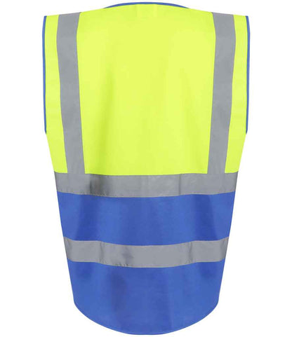 RG464 Yellow/Royal Blue Back